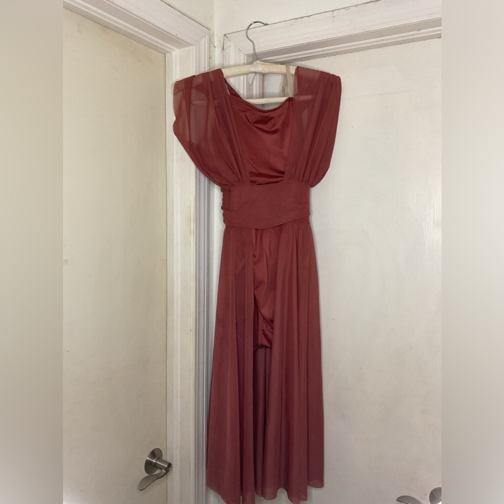 Burnt Orange dance costume